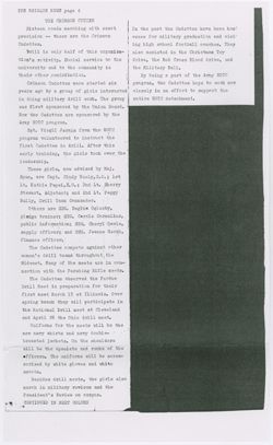 Newsletter, The Brigade News,ca. 1968-1969