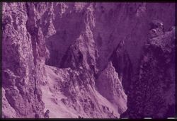 F-45= Down inside the grand canyon of the Yellowstone river  C.W. Cushman